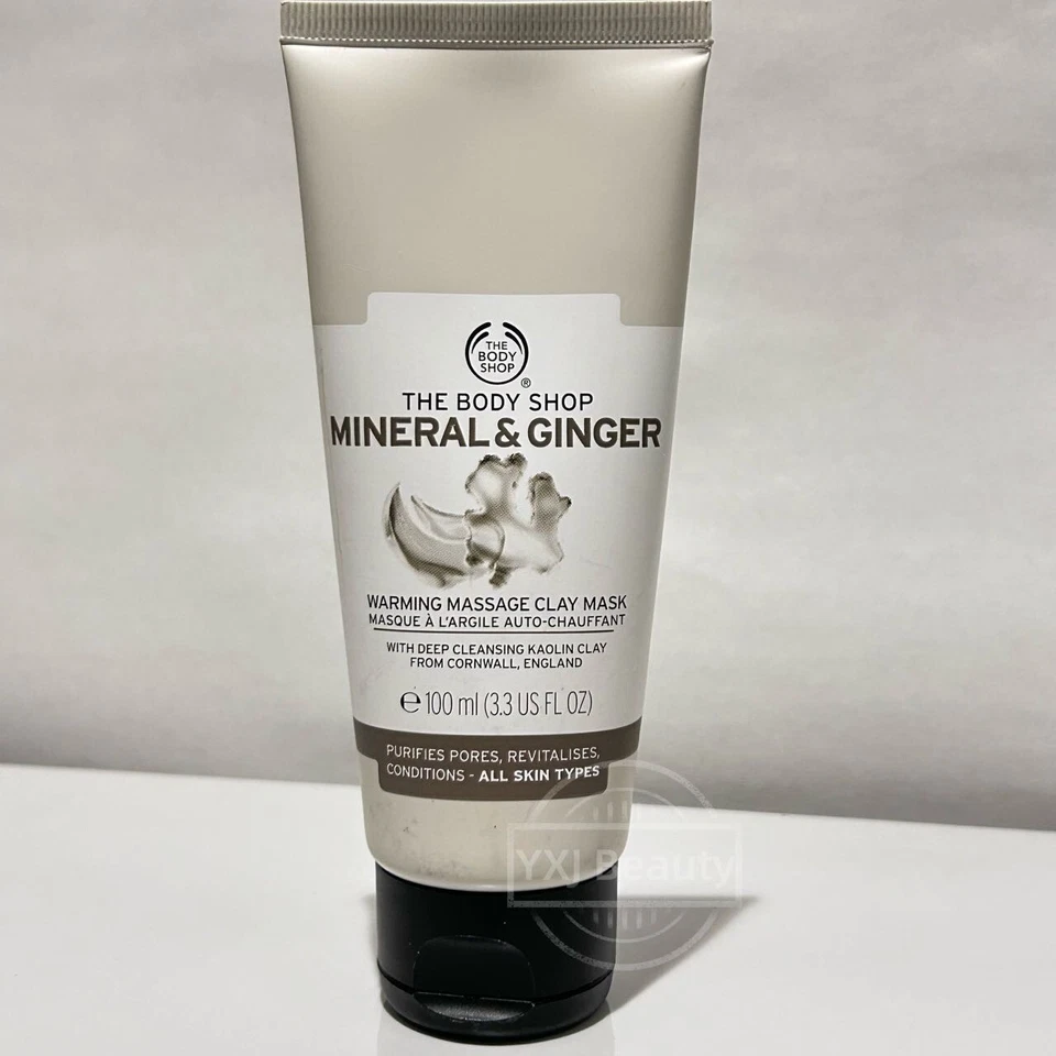 Mascarilla de arcilla masaje calentador mineral y jengibre The Body Shop tamaño completo 100 ml ~ rara Foto 1 de 3