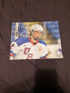 WILL SMITH SIGNED autographed 8*10  photo TEAM USA BC EAGLES  SAN JOSE SHARKS  - Picture 1 of 1