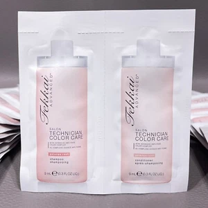 100 FEKKAI Advanced Color Care Shampoo & Conditioner .3 oz Each Travel Packs - Picture 1 of 6