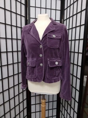 BCBGMAXAZRIA JEAN Chaqueta Púrpura/Ciruela Grande Foto 1 de 4