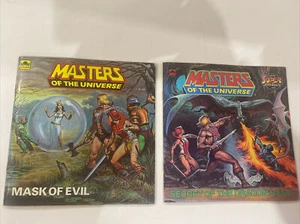 1984 MOTU Masters of the Universe Secret Of The Dragon & Mask Of Evil Comic Book - Picture 1 of 12