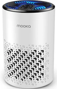 MOOKA HEPA Air Purifier for Home, Small Cleaner with Sleep Mode & Timer - Picture 1 of 8