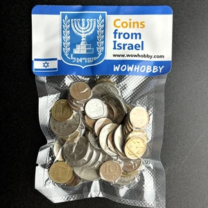 Israeli Coin Collection Lot ๐ฎ๐ฑ 40 Random Coins from Israel ๐ฎ๐ฑ - Picture 1 of 3