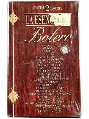 LA ESENCIA DEL BOLERO 2-Cassette Nuevo Sellado Latin Rara Musica Braulio Garcia - Image 1 of 4