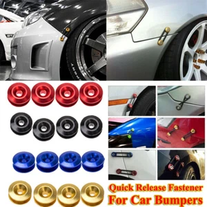 Bumper Quick Release Fastener Kit Bumper Holder Bands for Universal Car Bumper - Picture 1 of 12