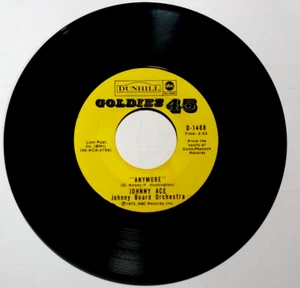 JOHNNY ACE - Anymore / Pledging My Love - Vinyl 45rpm 1973 ABC Dunhill D-1488 - Imagen 1 de 4