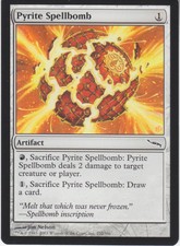 4X PYRITE SPELLBOMB ARTIFACT MIRRODIN MTG MAGIC NM X4 (yourdeckbuilder)