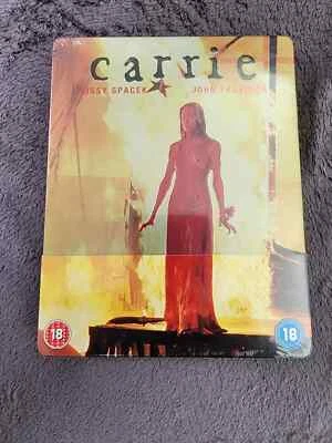 Carrie Bluray Zavvi Embossed Steelbook De Palma Steelpak Scream Shout Arrow Blu - Image 1 of 4