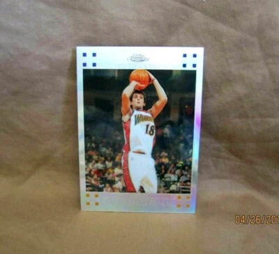 MARCO BELINELLI 2007-08 TOPPS CHROME ROOKIE REFRACTOR#899/1499!WARRIORS G RC - Image 1 of 2