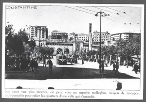 2001  --  ALGERIE . CONSTANTINE . UN TROLLEYBUS . 4B843 - Imagen 1 de 1