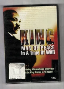 NEW Documentary DVD: KING: MAN OF PEACE IN A TIME OF WAR Martin Luther King MLK - Picture 1 of 3