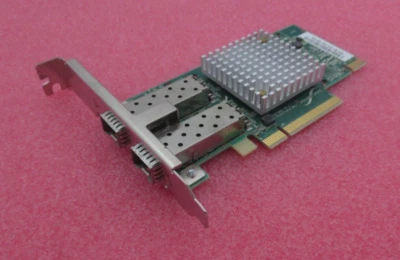 Solarflare S6102 10Gb SFP+ Dual Port Network Card SF329-9021-R7 FH Bracket - Image 1 of 4