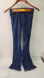 Gap Kids 1969 Boot Cut Dark Blue Jeans Size 10 D25 - Picture 1 of 5