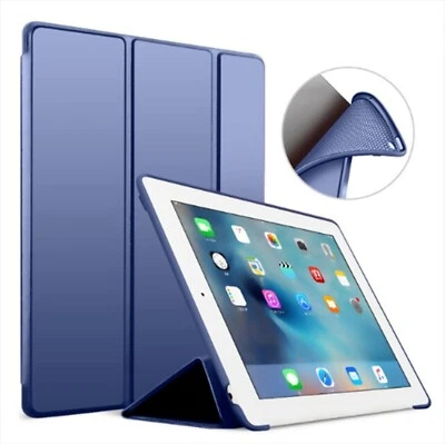 Leather Smart Flip Case Cover For iPad 2nd/3rd/4th/5th/6th Gen Mini A17 Pro Air - Image 1 of 4