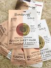 The Creme Shop Rose And Gold Special Edition Fusion Sheets 5 Pc Set 2 Masks In 1