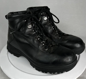 Nike All Conditions Gear ACG Herren Wandern Schwarz Leder Stiefel Schuhe 12 Vintage - Bild 1 von 10