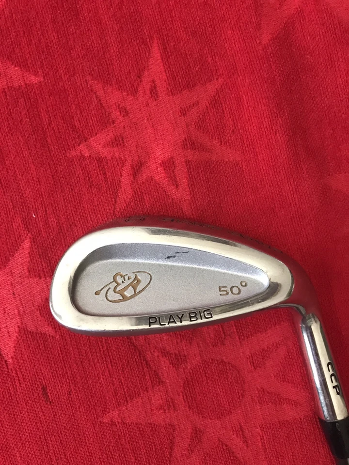 Giant Golf PLAY BIG 50* GAP WEDGE Diestro, Flexión Rígida 55 Varilla de Grafito Foto 1 de 4