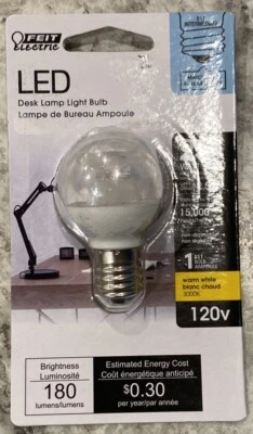 Feit Electric acre S11 E17 (Intermediate) LED Bulb Warm White 25 Watt Equivalenc - Image 1 of 4