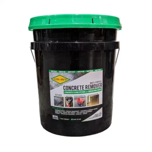 Concrete Remover 5 Gallon Multipurpose Mortar Stucco Grout Cement Dissolver Pail - Picture 1 of 9