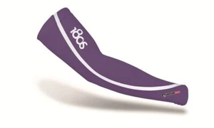 180S Quantum Heat Impulse Purple Silver Compression Running Arm Sleeves Men XS L - Picture 1 of 4