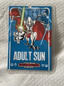 star wars celebration europe 2007 Adult Pass Sunday  - Picture 1 of 2