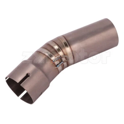 Tubo de escape de enlace medio de motocicleta para BMW F650GS F700GS F800GS aleación de titanio Foto 1 de 4