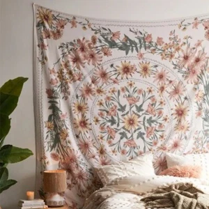 Macrame Wall Hanging Mandala Boho Tapestry Decor for Room Bedroom Dorm - Picture 1 of 6