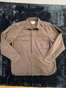 Vintage Filson Flanellhemd Herren XL braun schwerer Twill Taschen Langarm - Bild 1 von 5