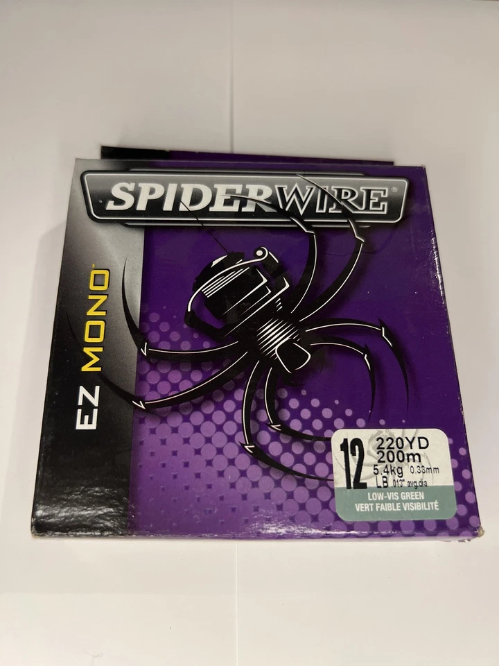 Spiderwire EZ Mono 4/8/10/12/14/17lb 220yd Elige tu Color Línea Premium Foto 1 de 1