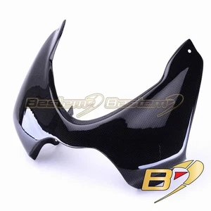 2000+ Ducati Monster 100% Carbon Fiber Head Cowl Front Fairing Windscreen Panel - Foto 1 di 4