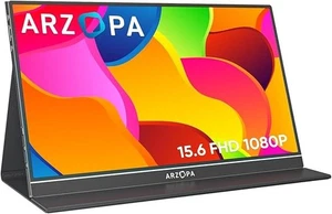 ARZOPA PORTABLE MONITOR - MODEL: S1 TABLE - 15.6'' 1080P FHD PLUG & PLAY USB C - Bild 1 von 5