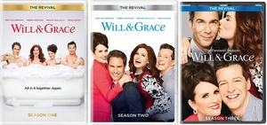 Will & Grace The Revival Complete Series Seasons One Two Three DVD 1-3 BRANDNEU - Bild 1 von 1