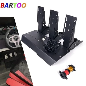Racing Gaming Pedal Set Racing Simulator Pedals PC Windows Win11/Win10/Win8/Win7 - Picture 1 of 13