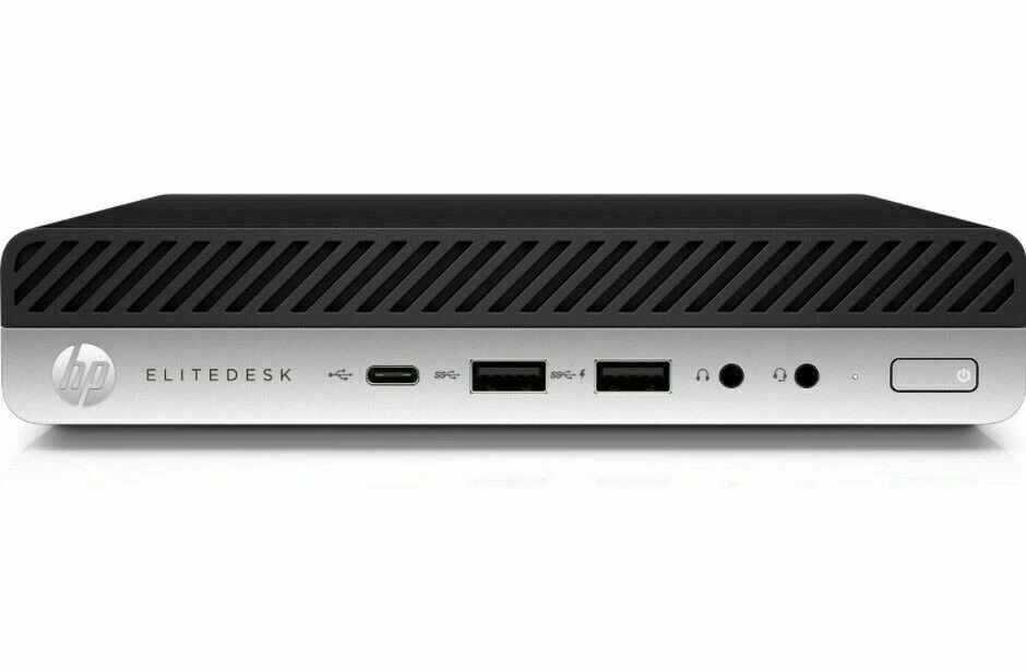 HP EliteDesk 705 G5 Mini Desktop PC AMD R5-3400G 3.70GHz 8GB RAM 512GB SSD W10P - Image 1 of 1