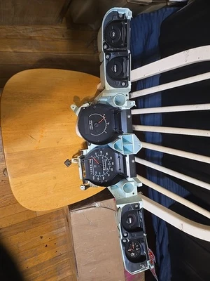 1973-1977 Chevrolet Monte Carlo Instrument Cluster Speedometer gauges 0 Mi Oem - Image 1 of 4