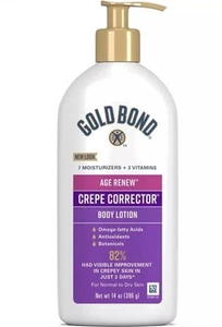 Loción corporal correctora de crepé Gold Bond Age Renew, reposición y suavizante - Imagen 1 de 10