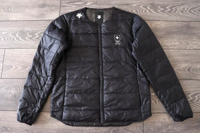 DESCENTE HCS DOWN BLACK JACKET MEN'S EU 52 PYEONGCHANG 2018 OLYMPIC WINTER GAMES - Image 1 of 4
