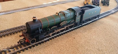 REPLICA 11153 MODIFIED HALL CLASS LOCO GWR BURTON AGNES HALL 6998 00 GAUGE BOXED - Image 1 of 4