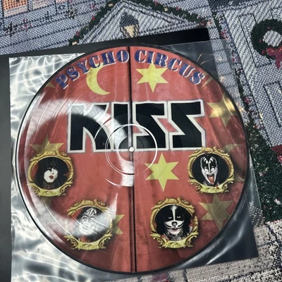 KISS Psycho Circus 1998 Promotional Picture Disc UK Import Promo Only Ace Peter - Image 1 of 4