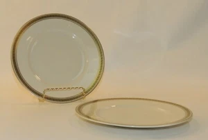 Conjunto de China Siracusa Lote De Colección Vajilla Restaurante Artículos OPCO Dorado Negro Marfil Antiguo - Imagen 1 de 12