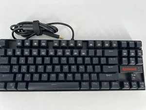 Clavier Dragon Rouge K552 Kumara Blacklight Gaming Mécanique PC Fenêtre TESTÉ - Photo 1/3