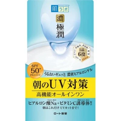 Gel blanco UV todo en uno Rohto Hadalabo Gokujyun 90 g Foto 1 de 4