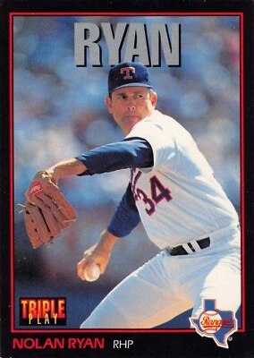 1993 Triple Play - #96 Nolan Ryan - Image 1 of 2