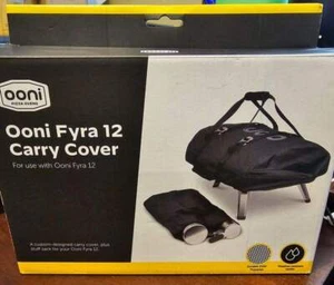 Cubierta de transporte portátil para horno de pizza OONI FYRA 12 con asas - negra - NUEVA - Imagen 1 de 3