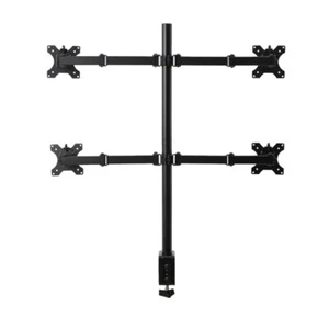 10-27" Monitor Halterung Display-Halterung Tisch Monitorhalterung Schwarz NEU - Afbeelding 1 van 12