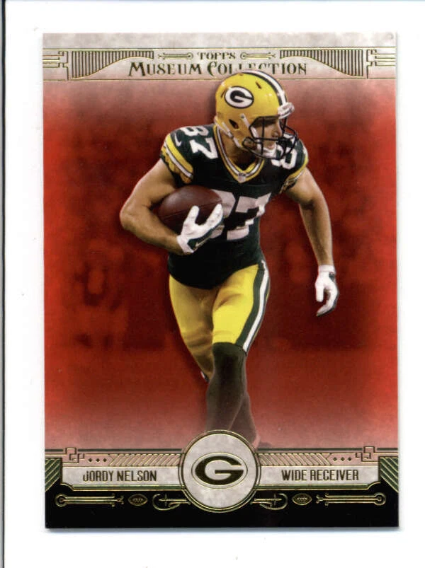 JORDY NELSON 2014 TOPPS MUSEUM COLLECTION #98 RUBY RED PARALLEL #06/50 BC6665 - Image 1 of 1