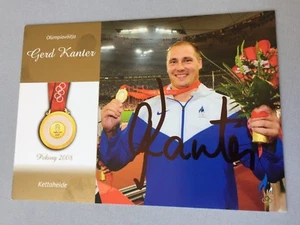 GERD KANTER  Olympiasieger 2008 Diskus signed Autogrammkarte 10x15 - Bild 1 von 1
