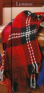 Afghan Rug Crochet Pattern using 8 ply wool Tartan - Lennox Design - Picture 1 of 1