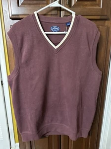 Callaway Golf Sport Vest Large Purple/Burgandy Men’s - Picture 1 of 3