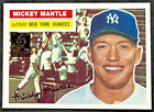 Mickey Mantle 1956 Topps 1996 Topps Mantle #6 Yankees de New York